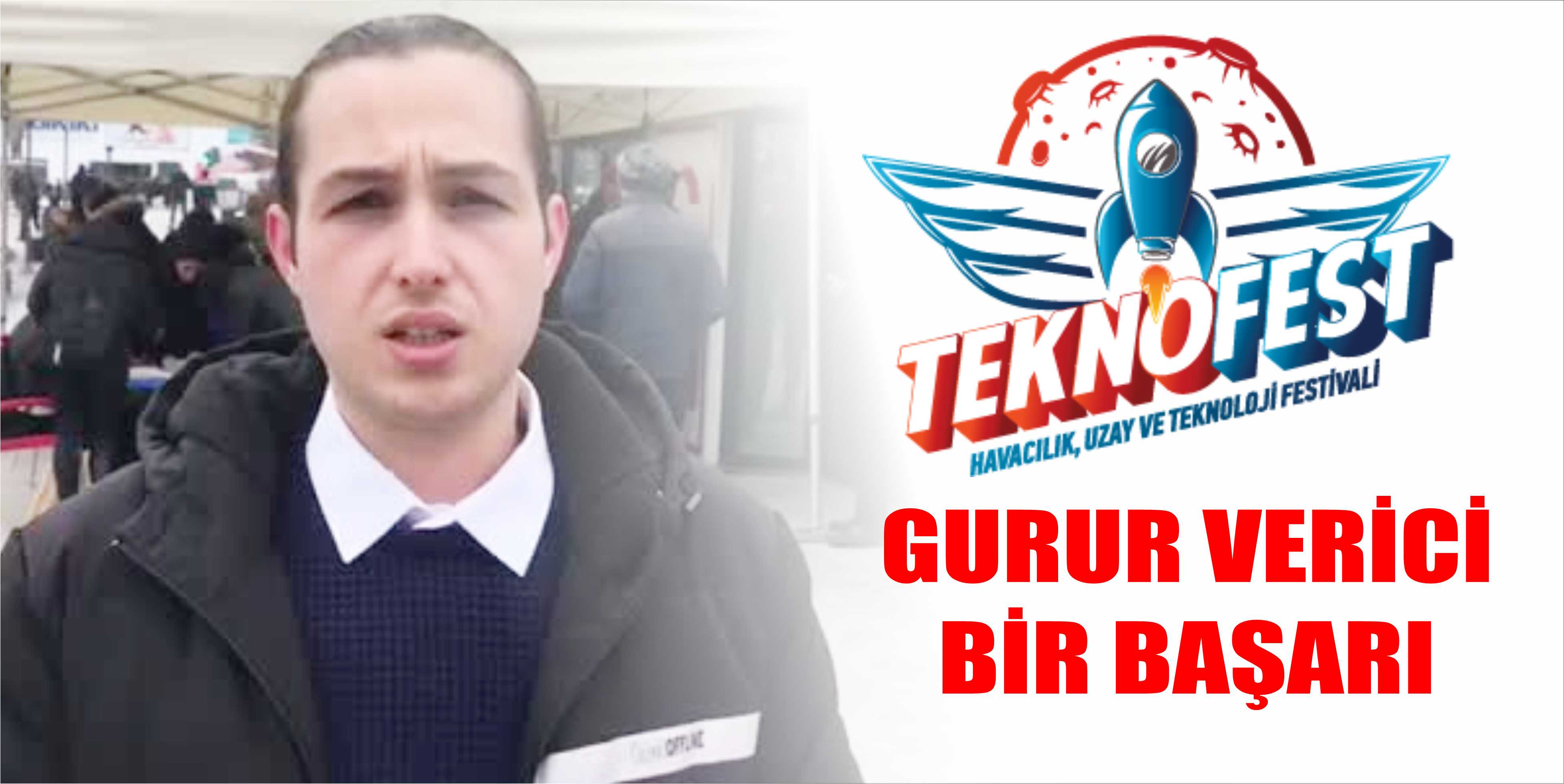 FARUK DURNA’DAN TEKNOFEST’TE GURUR VERİCİ BİR BAŞARI