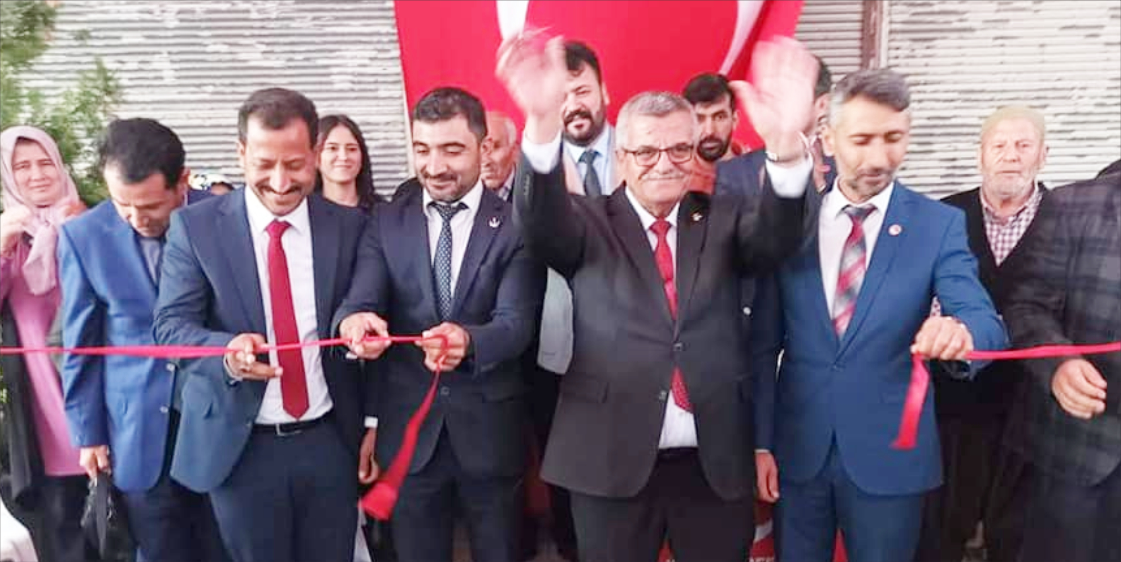 YENİDEN REFAH PARTİSİ SEÇİM BÜROSUNU AÇTI