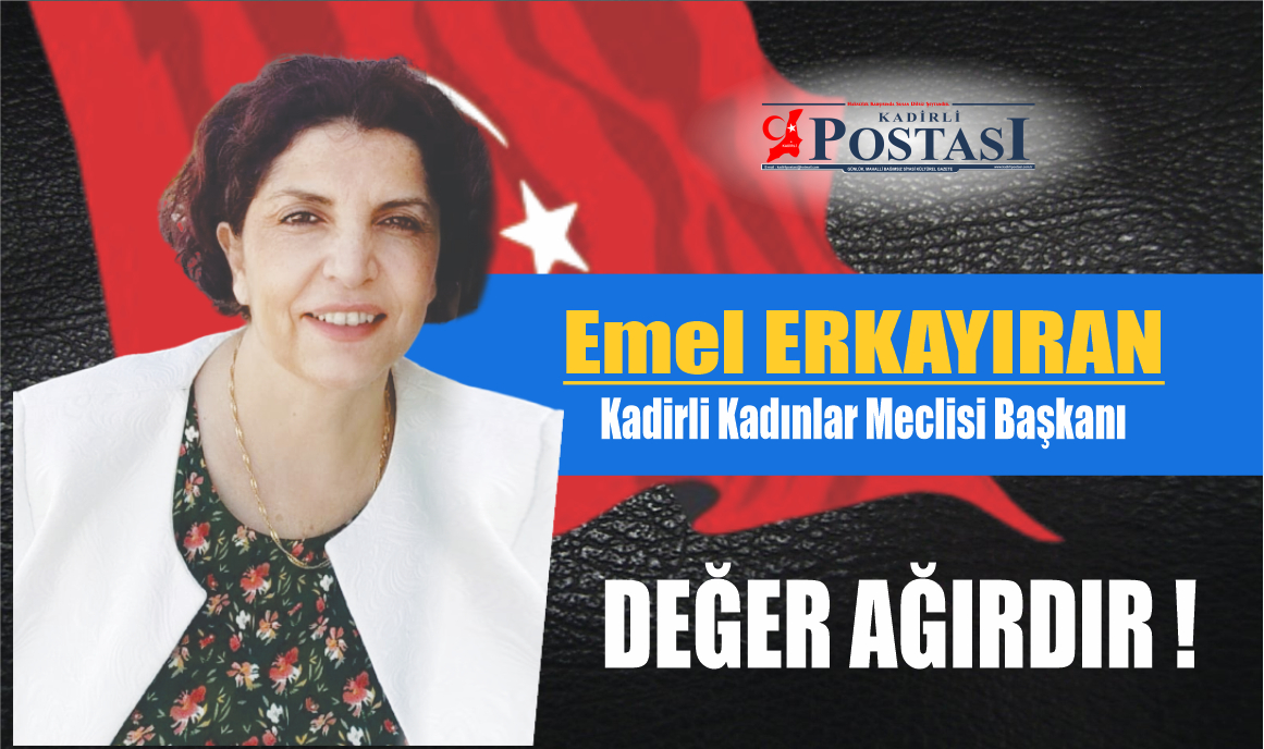 DEĞER AĞIRDIR !